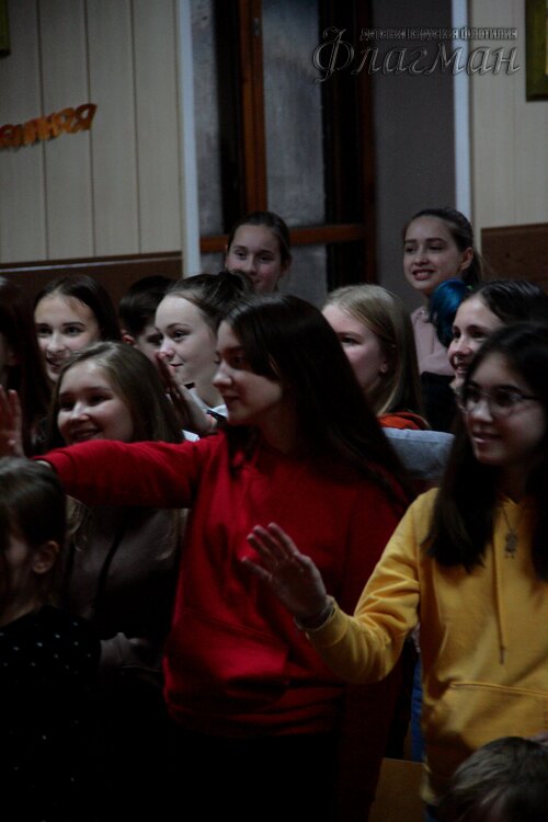 Делегация отряда на осенних каникулах в ДОЛ Буревестник